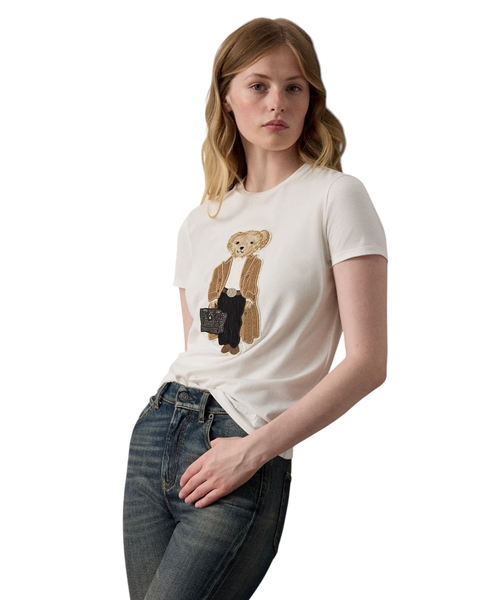 Хлопковая футболка Autumn Polo Bear