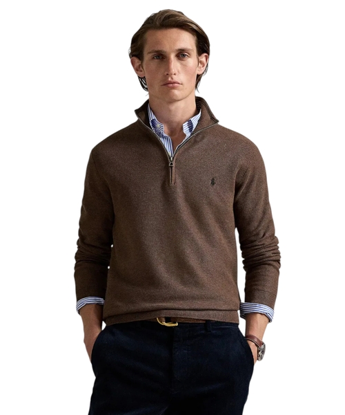 Polo Pony naxışlı pambıq sviter