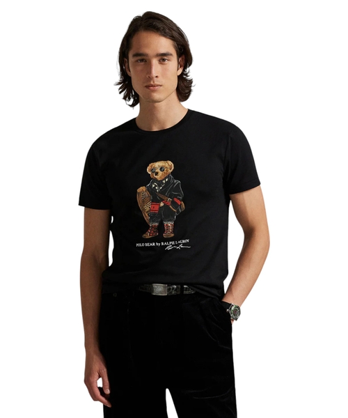 Polo Bear naxışlı cersi T-shirt