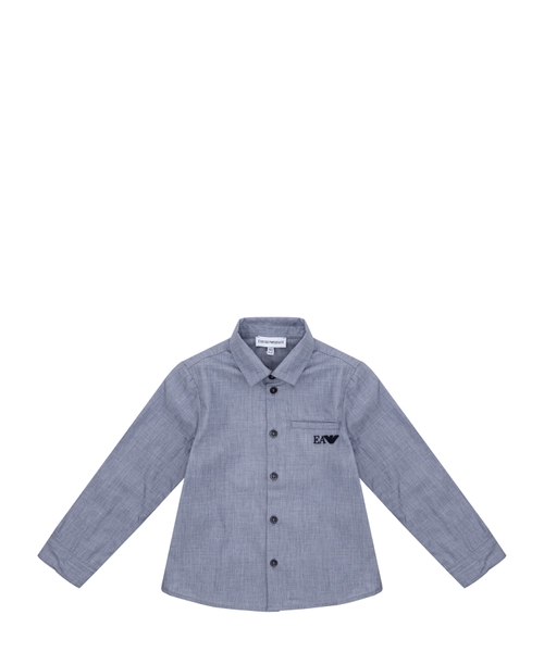 Cotton shirt with logo