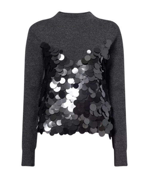 Джемпер с пайетками