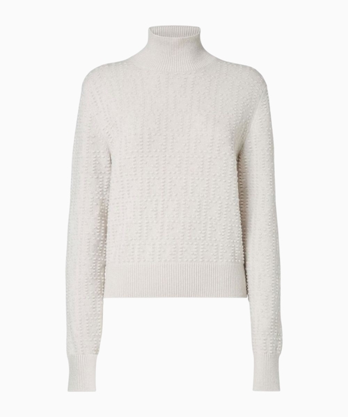 Wool and cashmere turtleneck