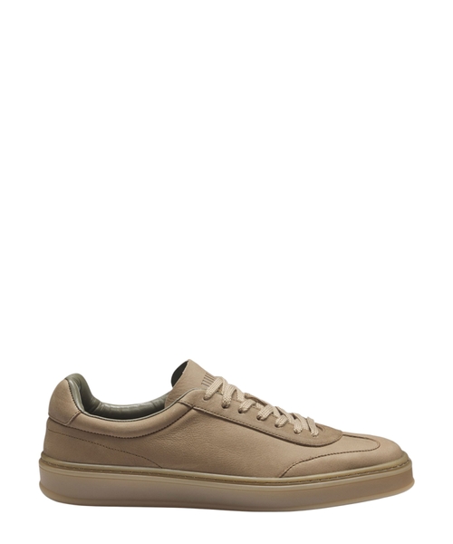 Zarek Tenn leather trainers
