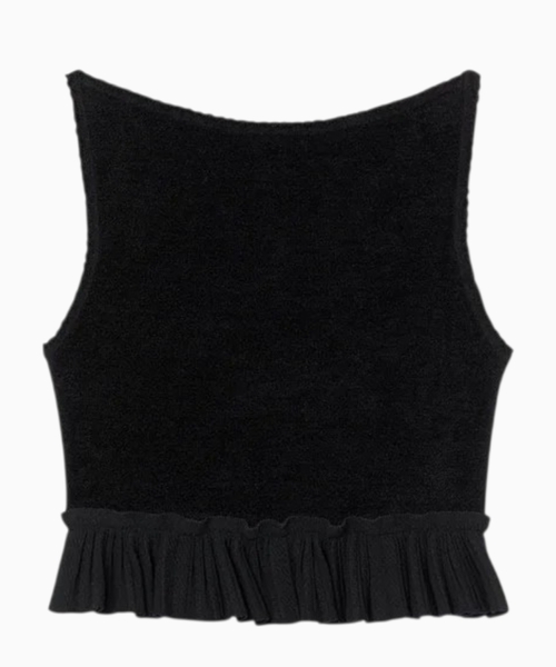 Ruffled  top
