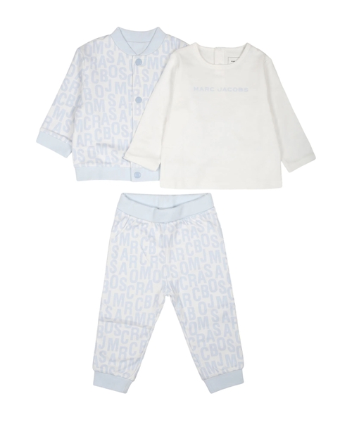 Monogram printli idman dəsti