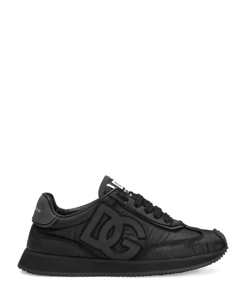 Logo-patch sneakers