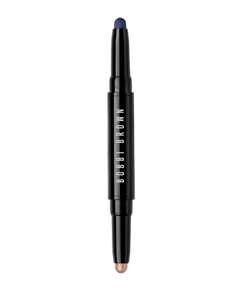 Dual-ended long-wear cream shadow stick - Silk / Rich Navy