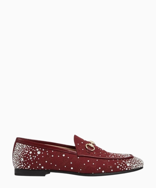 GG crystal Gucci Jordaan loafer