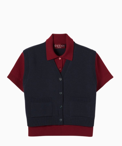 Yun və ipək jiletli polo