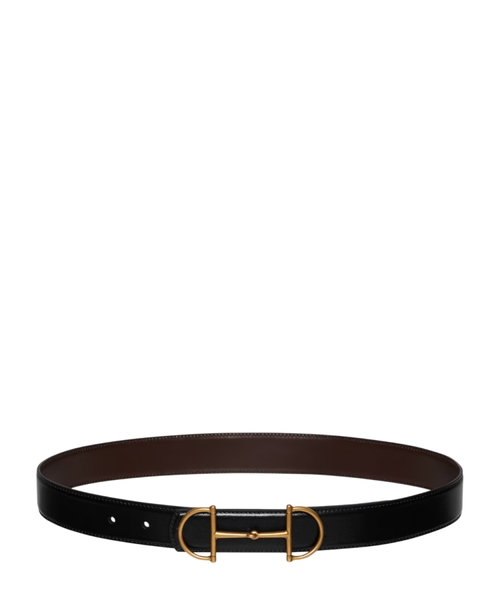 Reversible belt with Horsebit