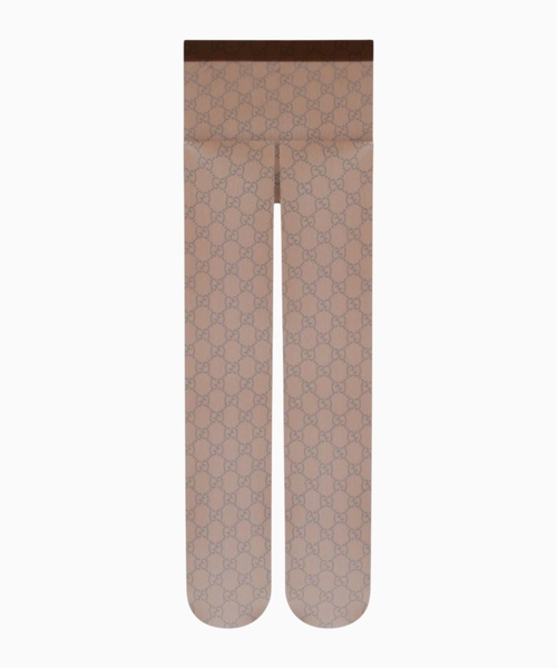 Нейлоновые колготки с принтом