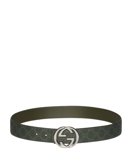 Reversible GG monogram belt
