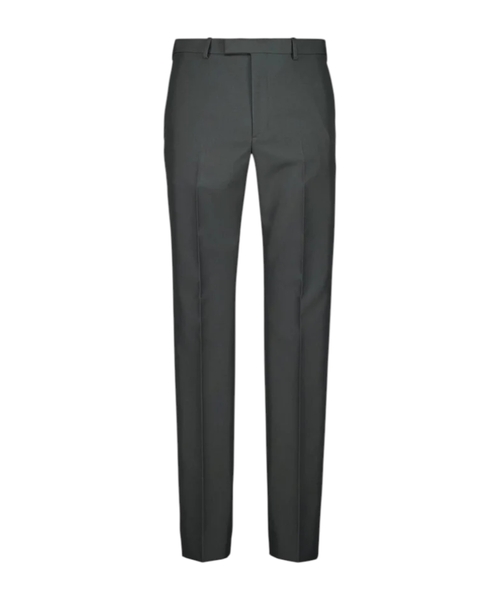 Straight fit trousers with logo