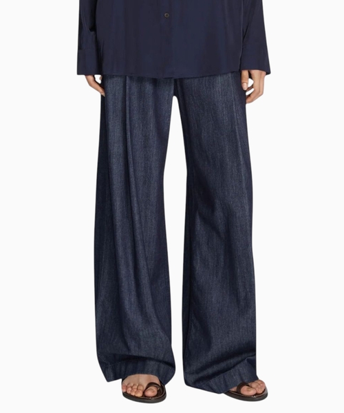 Enli denim şalvar