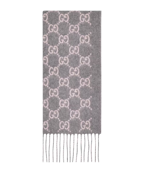 Шарф GG из кашемира