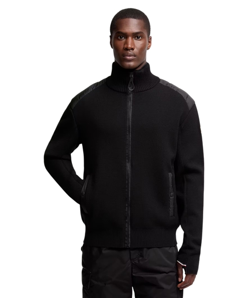 Шерстяной кардиган на молнии