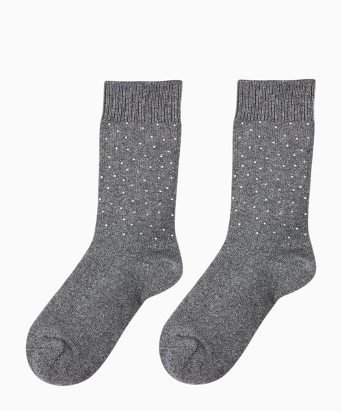 Rhinestone socks