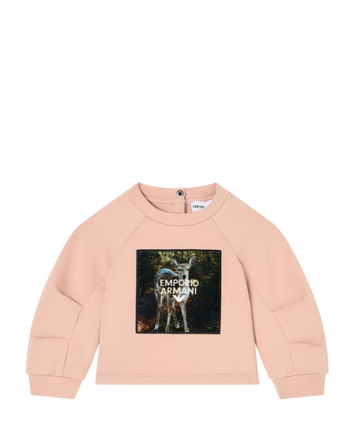 Sweatshirt with applique