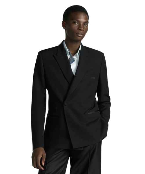 Пиджак из шерсти и мохера