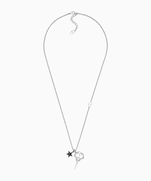Серебряное ожерелье