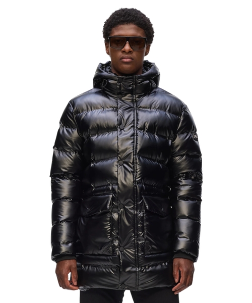 Hooded puffer jacket