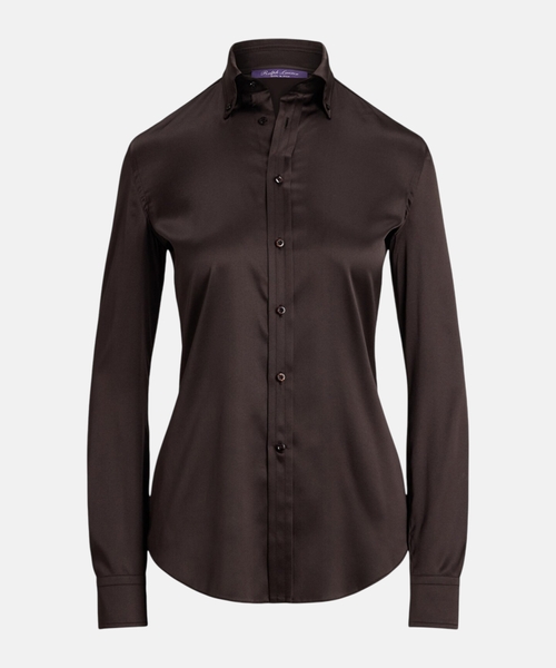 Шелковая рубашка Cameron прямого кроя