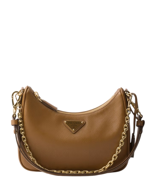 Re-Edition mini Saffiano leather bag