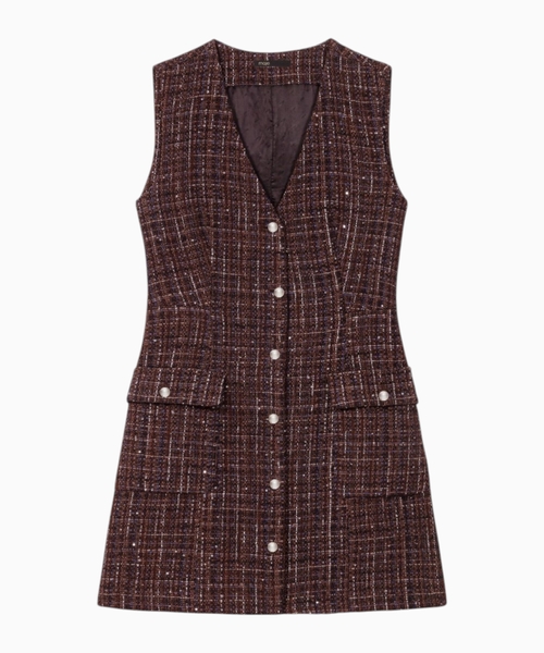 Tweed mini dress