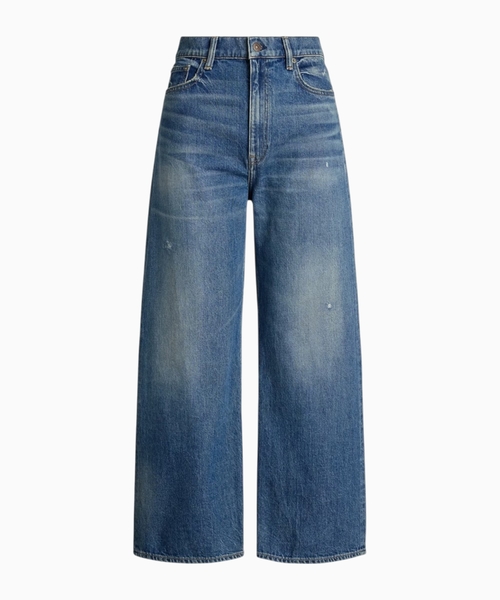 Pambıq denim şalvar