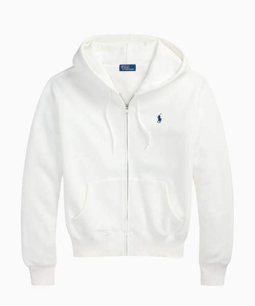 Fleece zip hoodie