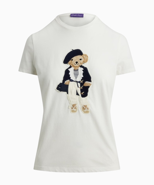 Polo Bear pambıq T-shirt