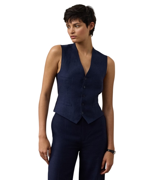 Льняной жилет Jaiden