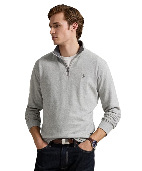 Свитшот из джерси с молнией