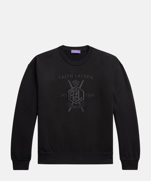 Свитшот Crest из хлопка и кашемира