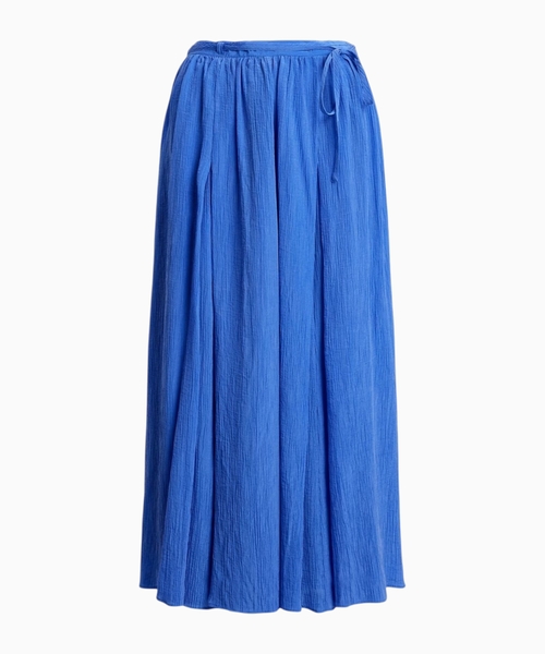 Crinkled skirt