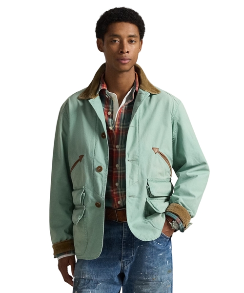 Canvas field jacket