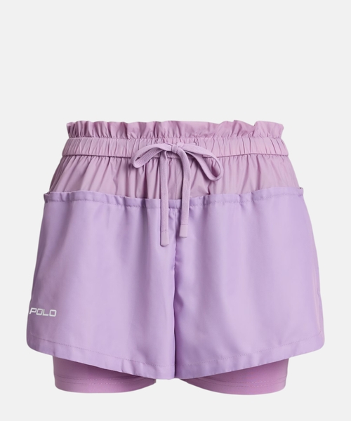 Шорты с многослойной кулиской