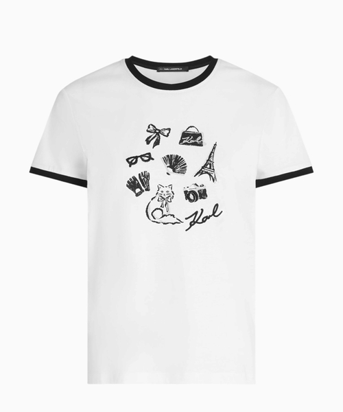 Karl charms T-shirt