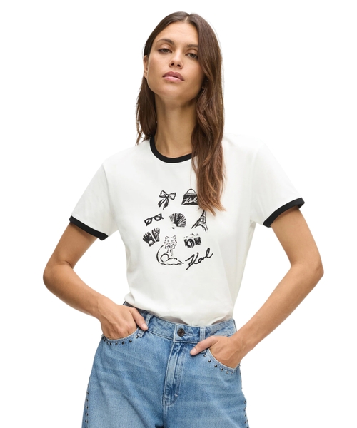 Karl charms T-shirt