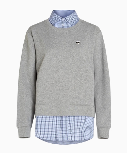 Ikon layered sweatshirt