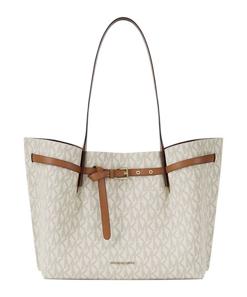 Emilia large signature logo tote bag