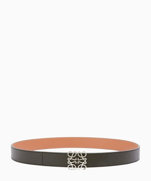 Reversible Anagram belt in smooth calfskin