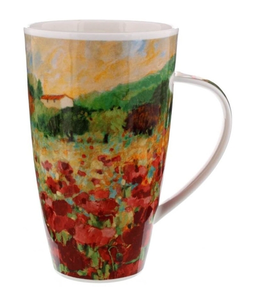 Paysage poppy henley mug