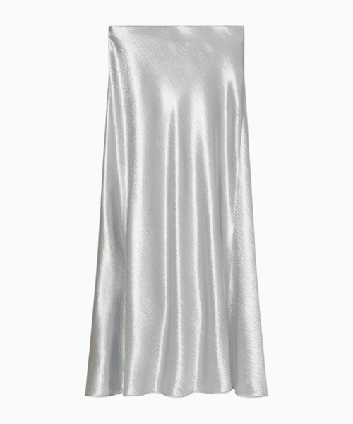 Satin skirt