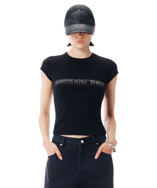 Crystal Dégradé cotton T-shirt