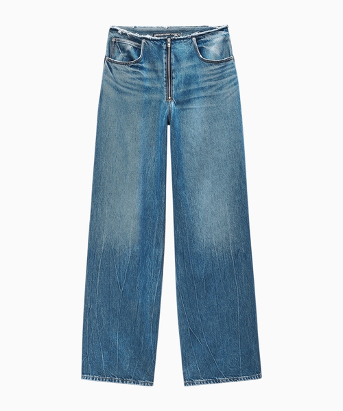 Surge enli biçimli denim şalvar