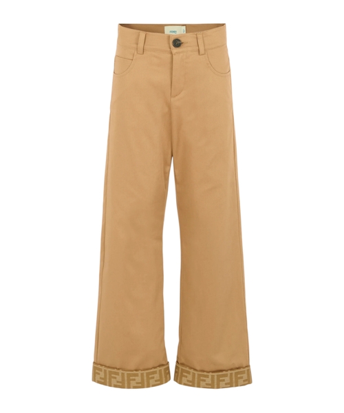 Trousers with FF pattern