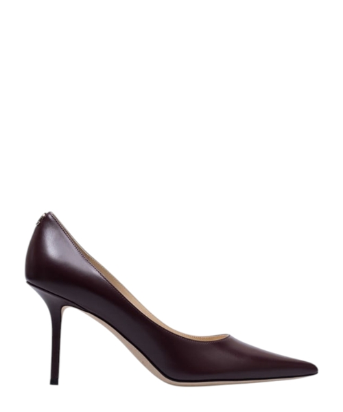 Love 85 calf leather pumps with JC emblem