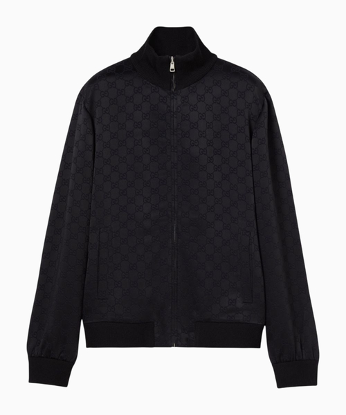 Logo zip-up track jacket