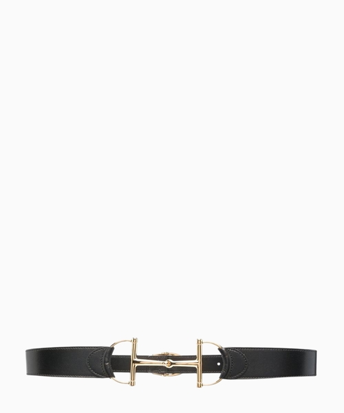 Horsebit buckle belt